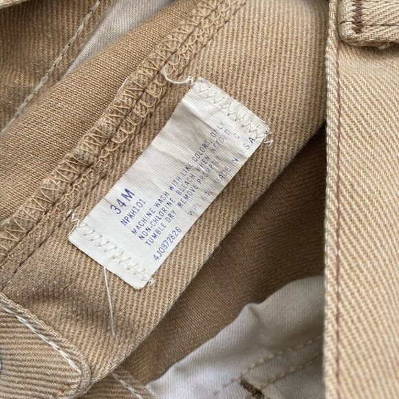 Men's Tan Pants - Picture 5 of 8